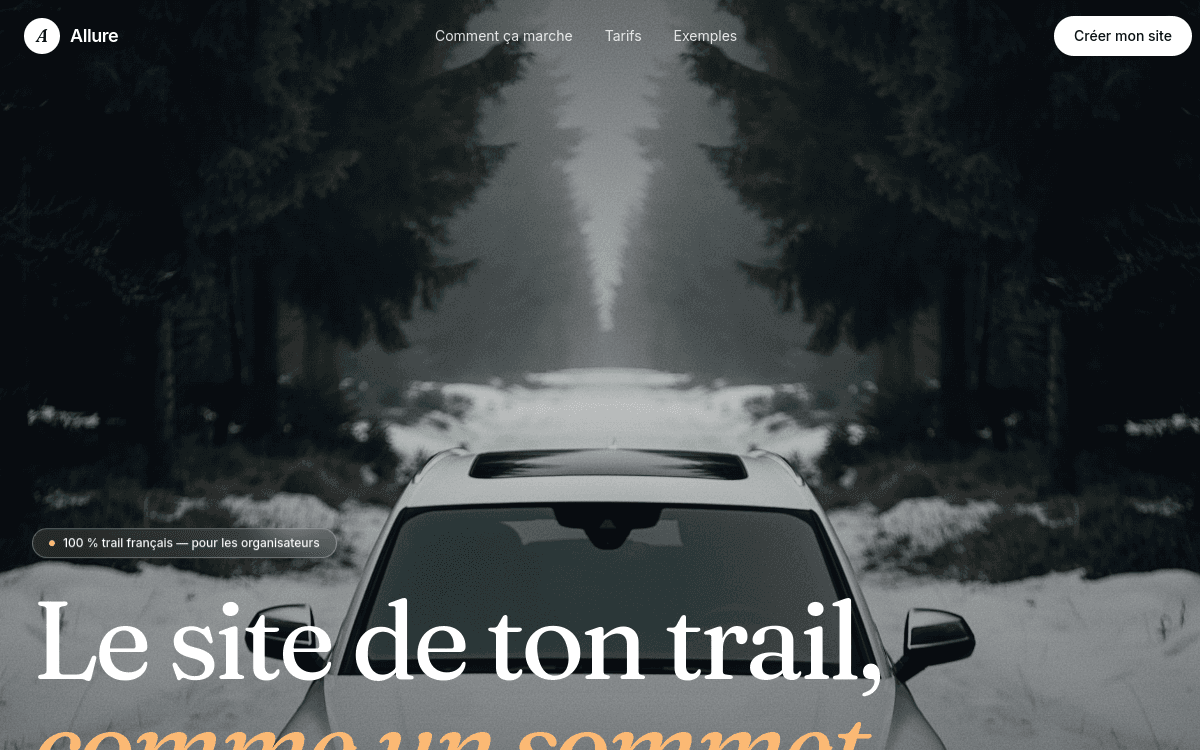 Capture desktop de Allure