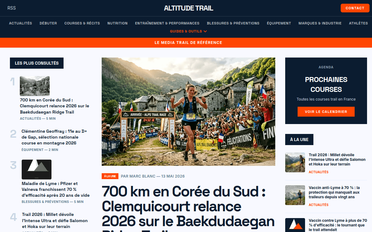 Capture desktop de Altitude Trail