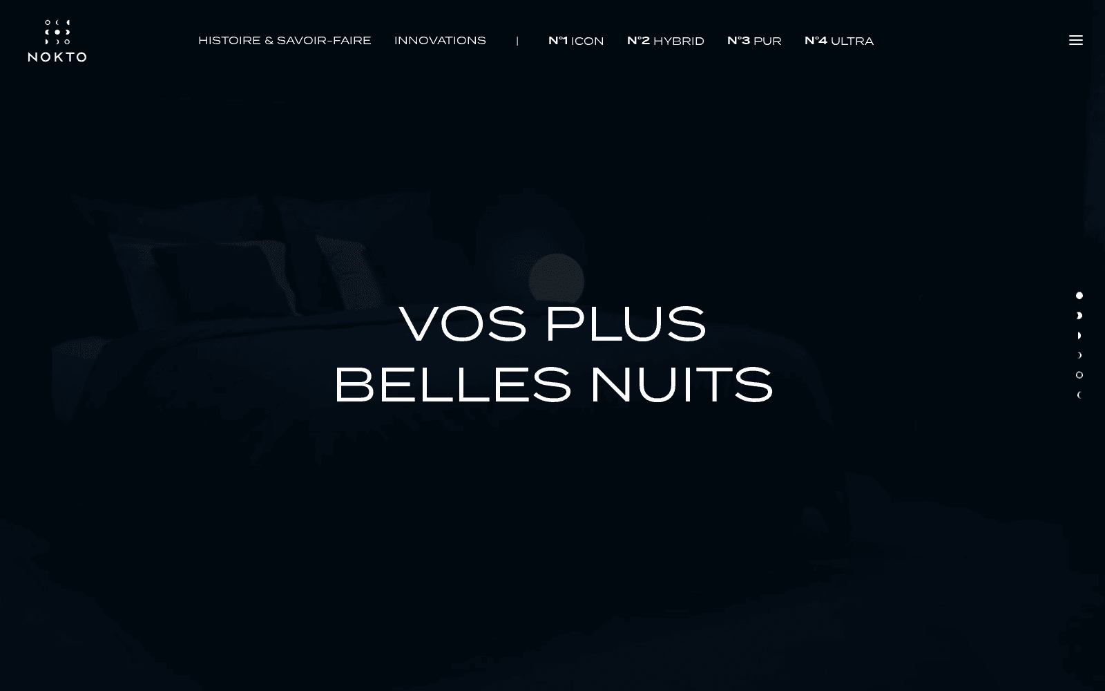 Capture desktop de Nokto Beds